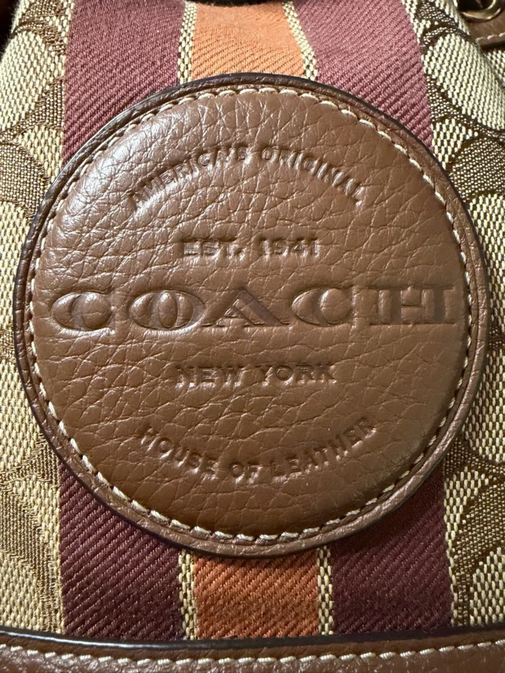 Coach Mini Dempsey Bucket Bag - Picture 11 of 11